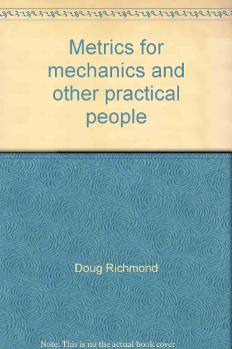 Stock image for Metrics for mechanics and other practical people for sale by Mark Henderson