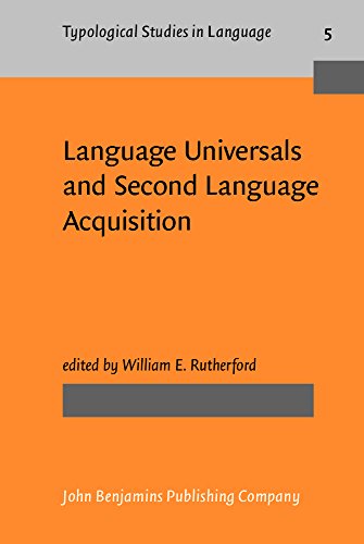Stock image for Language Universals and Second Language Acquisition for sale by Anybook.com