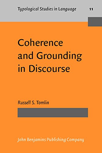 9780915027859: Coherence and Grounding in Discourse