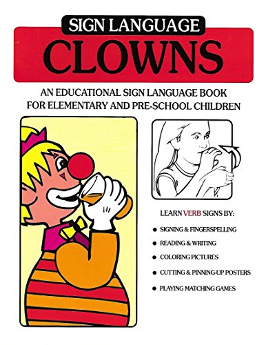 9780915035007: Harris Communications B161 Sign Language Coloring Books - Clowns