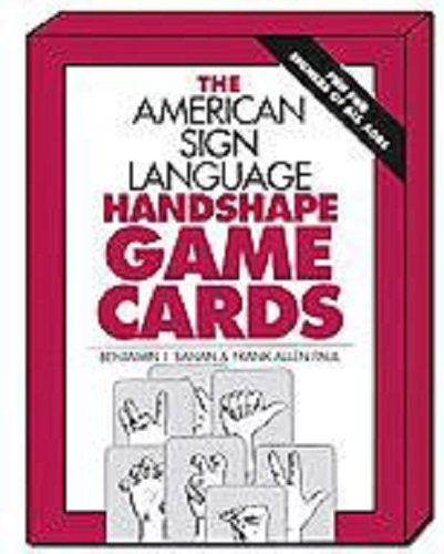 The American Sign Language Handshape Game Cards. (9780915035250) by Paul, Frank Allen