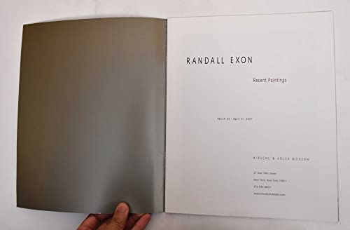 9780915057917: Randall Exon - Recent Paintings