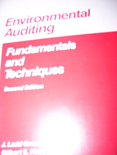 Imagen de archivo de Environmental auditing: Fundamentals and techniques a la venta por Zoom Books Company