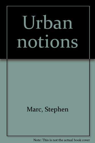 9780915109012: Urban notions