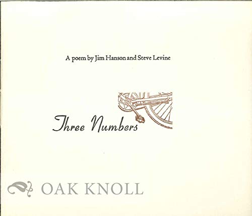 Beispielbild fr Three Numbers A Poem zum Verkauf von Willis Monie-Books, ABAA