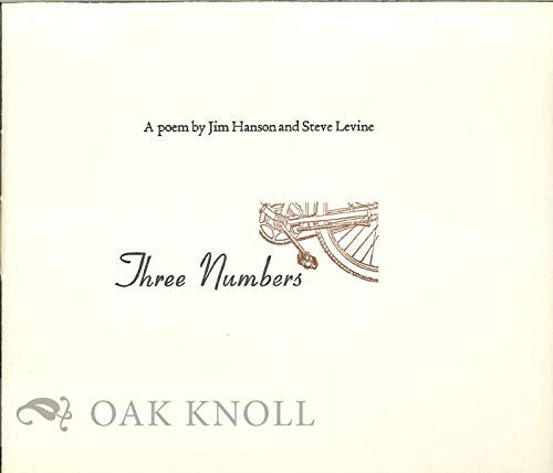 Stock image for Three Numbers A Poem for sale by Willis Monie-Books, ABAA