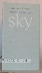 Reasons for the sky: Poems (9780915124268) by Hanson, Jim