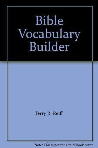 Stock image for Bible Vocabulary Builder: New Testament Edition for sale by UHR Books