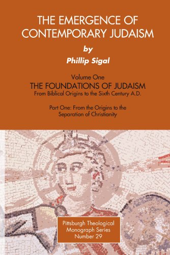 Beispielbild fr The Emergence of Contemporary Judaism, Part I and II Vol. 1, Pts. 1&2 : The Foundations of Judaism from Biblical Origins to the Sixth Century A. D. zum Verkauf von Better World Books