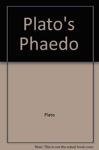 Plato's Phaedo (9780915144303) by Plato