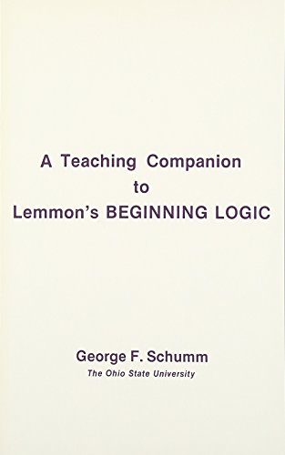 Stock image for Companion To Lemmon's Beginning Logic (Paperback) for sale by Grand Eagle Retail