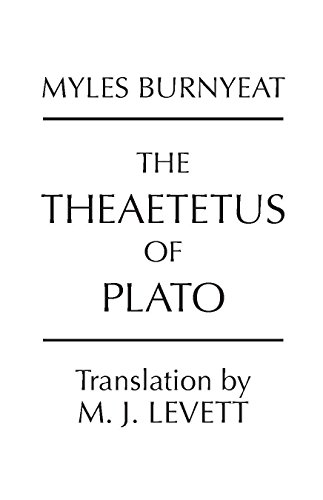 Stock image for The Theaetetus of Plato for sale by M & M Books
