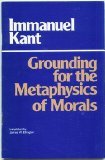 Stock image for Groundwork for the Metaphysics of Morals for sale by Better World Books