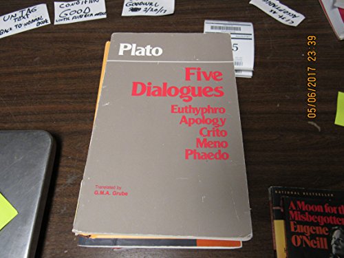 Imagen de archivo de Five Dialogues : Apology, Crito, Euthyphro, Meno and Phaedo a la venta por Better World Books