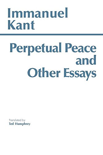 9780915145478: Perpetual Peace and Other Essays: A Philosophical Essay