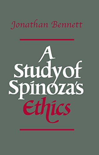 Imagen de archivo de A Study of Spinoza's Ethics a la venta por Front Cover Books
