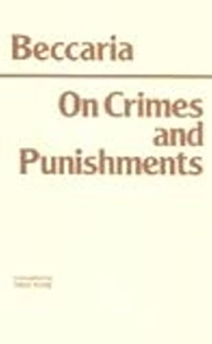 Stock image for On Crimes and Punishments (Hackett Classics) for sale by Ergodebooks