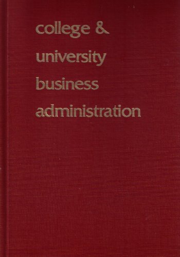 Beispielbild fr College and University Business Administration zum Verkauf von Better World Books