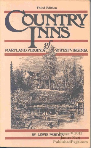 9780915168033: Country Inns of Maryland, Virgina & West Virginia