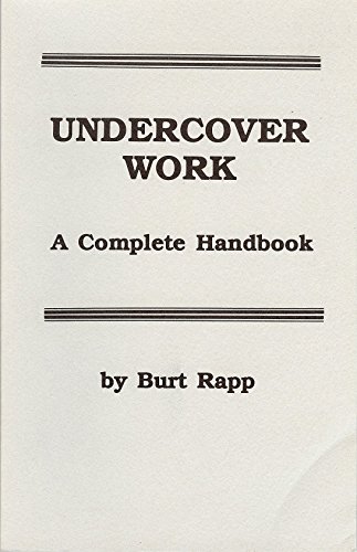 Beispielbild fr Undercover Work: A Complete Handbook zum Verkauf von HPB-Diamond