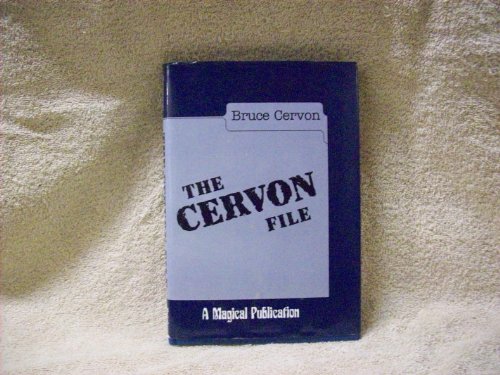Imagen de archivo de The Cervon File a la venta por Aladdin Books