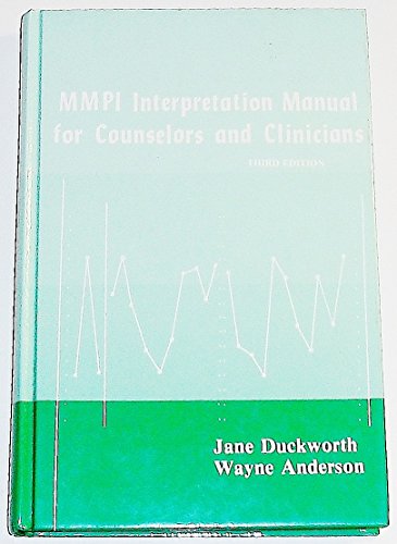 Stock image for MMPI Interpretation Manual for Counselors and Clinicians. for sale by BOOKHOME SYDNEY