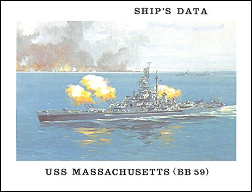 Stock image for USS Massachusetts (BB 59) Ship's Data 8. for sale by Military Books