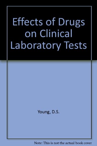 Imagen de archivo de Effects of Drugs on Clinical Laboratory Tests a la venta por HPB-Red