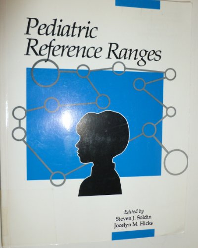 Imagen de archivo de Pediatric Reference Ranges a la venta por HPB-Red