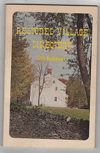 9780915276080: Restored Village Directory