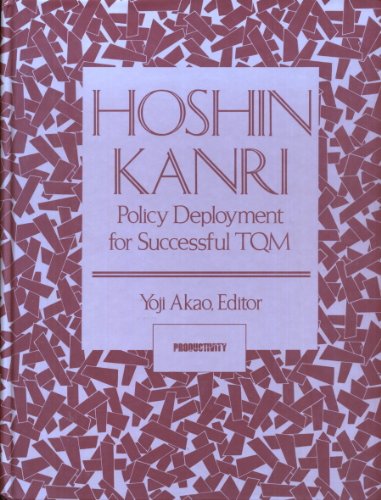 Imagen de archivo de Hoshin Kanri: Policy Deployment for Successful TQM a la venta por Hafa Adai Books