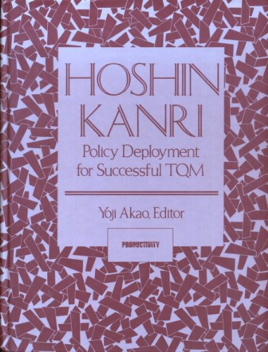 Stock image for Hoshin Kanri (c): Policy Deployment for Succesful TQM for sale by WorldofBooks