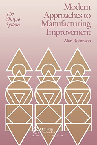 9780915299645: Modern Approaches to Manufacturing Improvement: The Shingo System