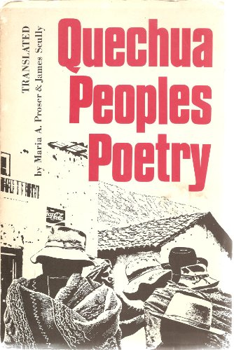 9780915306091: Quechua Peoples Poetry