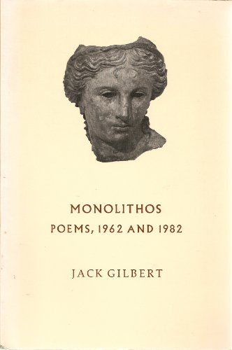 9780915308422: Monolithos Poems, 1962 and 1982