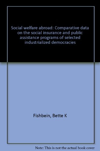 9780915312016: Social Welfare Abroad : Comparative Data on the So