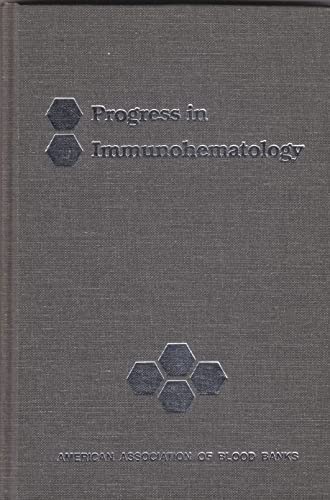 Stock image for Progress in Immunohematology for sale by HPB-Red