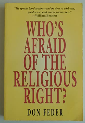 Stock image for Who's Afraid of the Religious Right? for sale by Better World Books