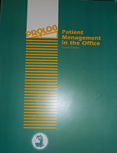 Stock image for PROLOG: Patient Management in the Office for sale by Better World Books: West