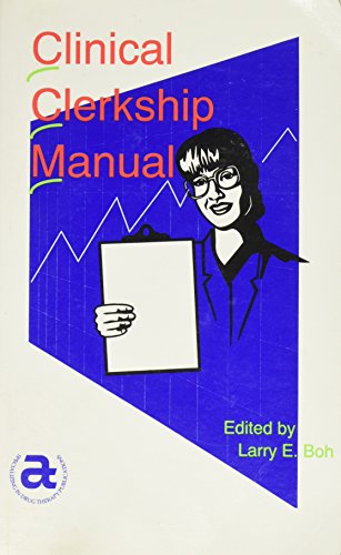 Stock image for Clinical Clerkship Manual for sale by Better World Books