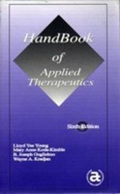 9780915486243: Handbook of Applied Therapeutics