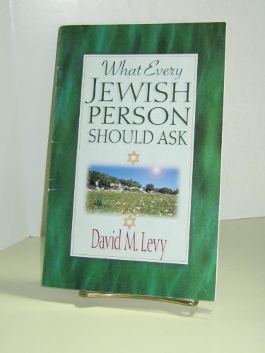 Imagen de archivo de What Every Jewish Person Should Ask a la venta por Hawking Books