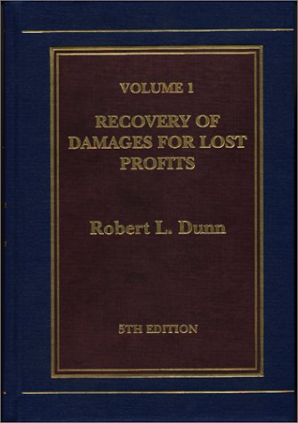 9780915544288: Recovery of Damages for Lost Profits (2 Vol. Set)