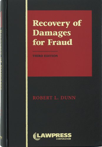 Stock image for Recovery of Damages for Fraud, Third Edition for sale by ThriftBooks-Atlanta