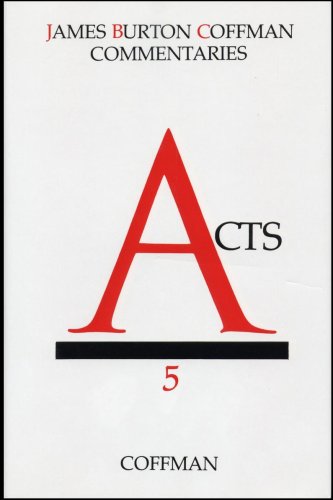 Beispielbild fr Acts (Coffman New Testament Commentaries, Vol. 5) zum Verkauf von ThriftBooks-Dallas