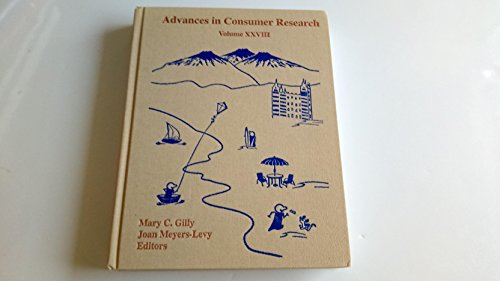 Imagen de archivo de Advances in Consumer Research Vol. 28 : Proceedings of 2000 Conference a la venta por Better World Books Ltd