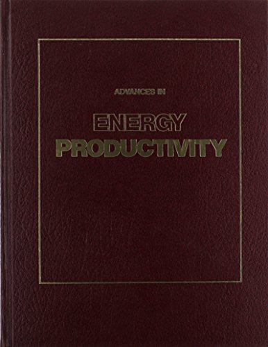 Stock image for Advances in Energy Productivity for sale by Better World Books