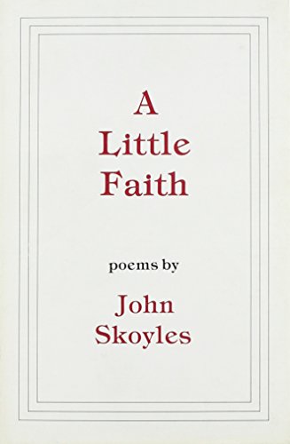 Imagen de archivo de A Little Faith (Carnegie Mellon Poetry Series) a la venta por Midtown Scholar Bookstore