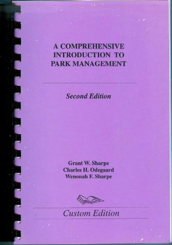 9780915611584: Comprehensive Introduction to Park Management