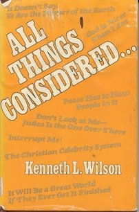 Imagen de archivo de All Things Considered a la venta por Better World Books